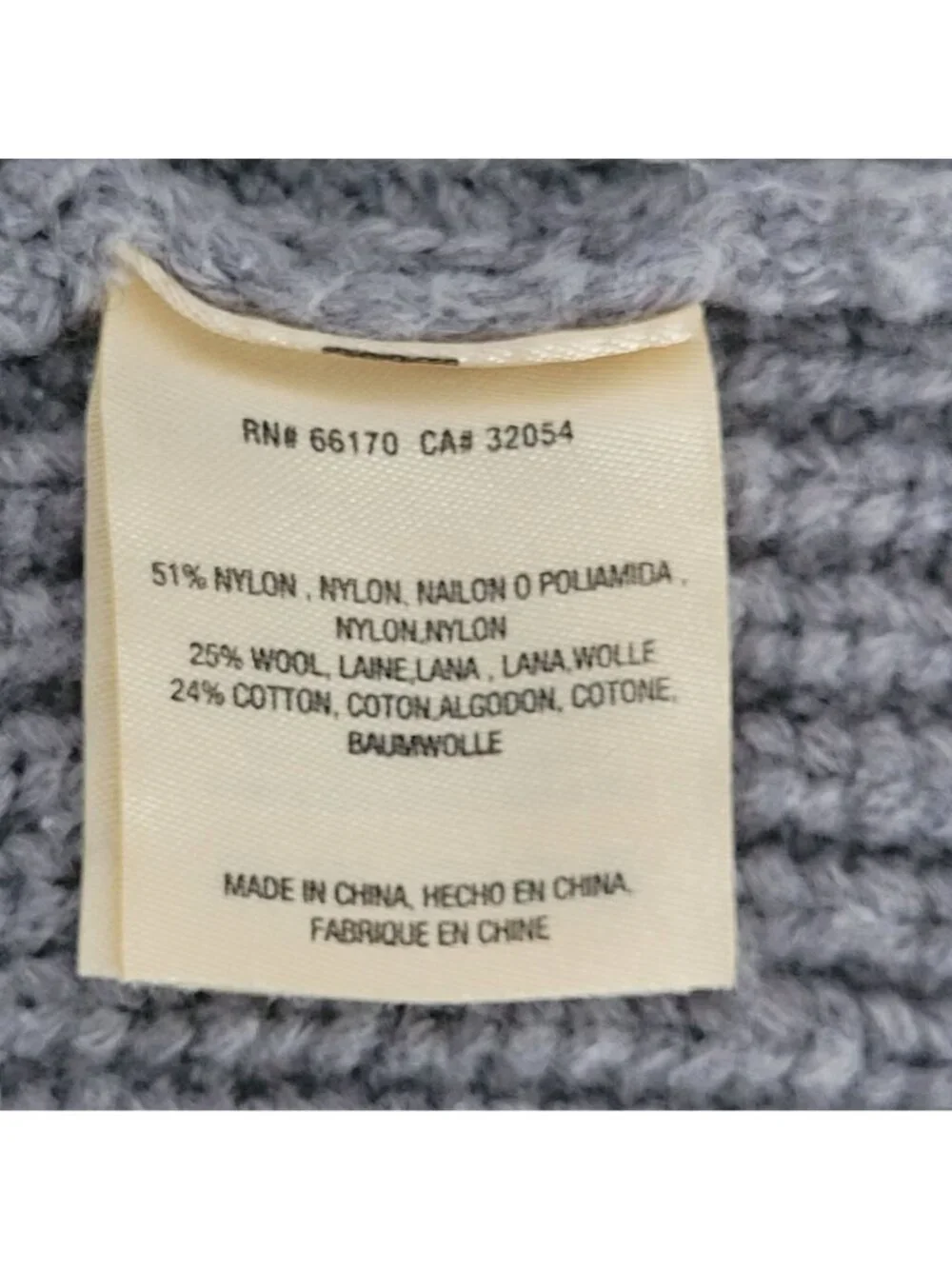 Anthropologie Angel Of The North Sleeveless Turtleneck Sweater Vest XS Gray - Picture 6 of 7